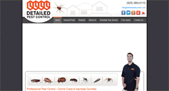 Desktop Screenshot of detailedpestcontrol.com
